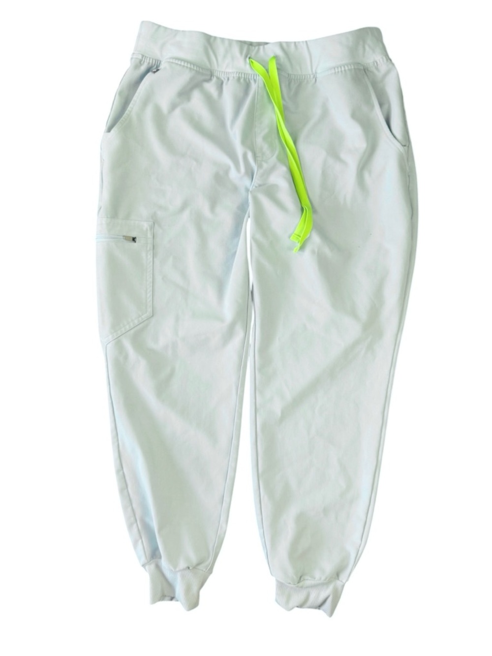 FIGS Zamora Seaglass Jogger Scrub Pants Women’s Large Petite